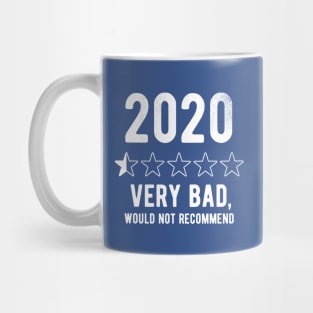 2020 Would Not Recommend bad review presidential election Mug
